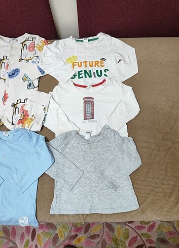 12-18 Ay Beden çeşitli Renk 12-18 aylık