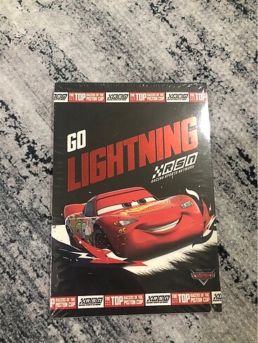  Beden Lisanslı Defterler- Marvel Spiderman ve Disney Pixar Cars-SIFIR
