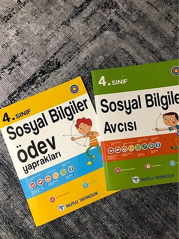 Mutlu Yayıncılık Sosyal Bilgiler Avcısı+ Ödev kitabı Seti -SIFIR