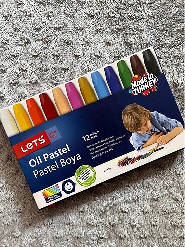 Lets Marka 12?li Pastel Boya -SIFIR PAKET-