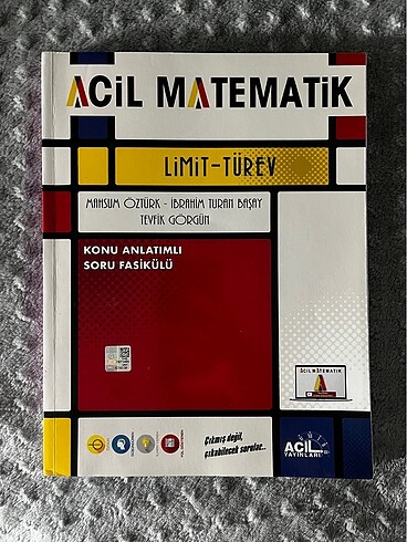 Acil Matematik Limit-Türev Fasikülü -SIFIR-