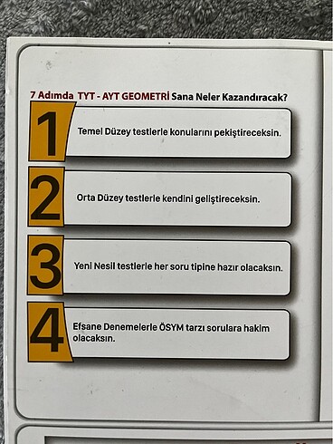  Beden Tonguç Akademi 7 Adımda Tyt-Ayt Geometri Soru Bankası