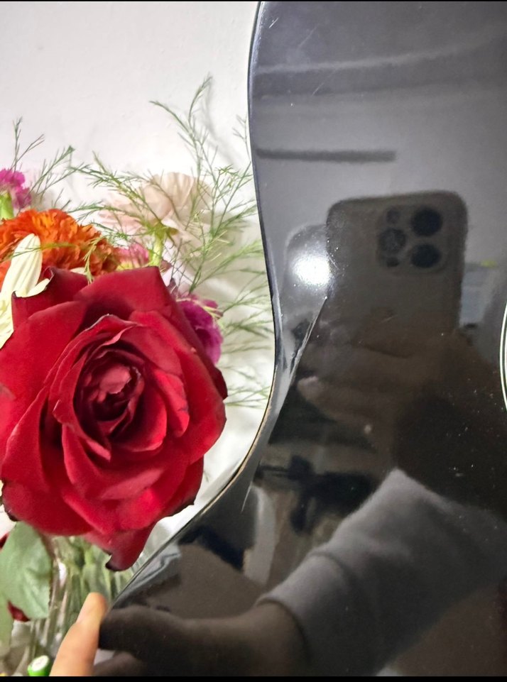 Klasik Siyah Akustik Gitar - Görsel 2