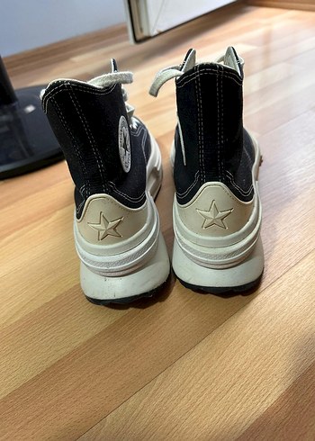 43 Beden Converse Siyah Yüksek Tabanlı erkek Spor Ayakkabı