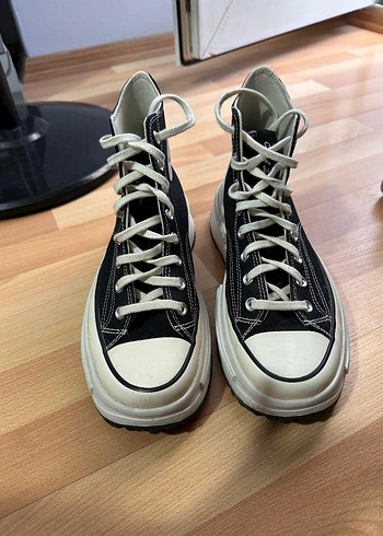 Converse Converse Siyah Yüksek Tabanlı erkek Spor Ayakkabı