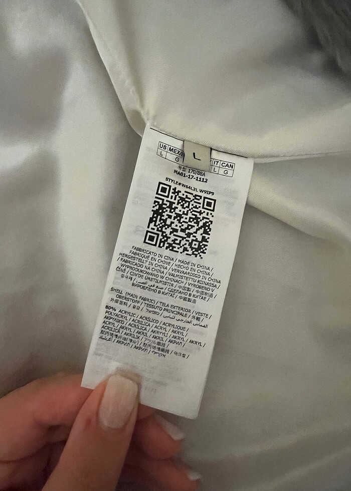 Guess peluş kürk guess kürk - Görsel 5