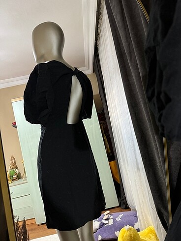 H&M siyah elbise - Görsel 2