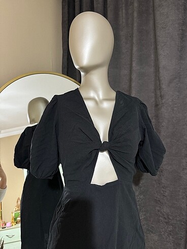 H&M siyah elbise - Görsel 3