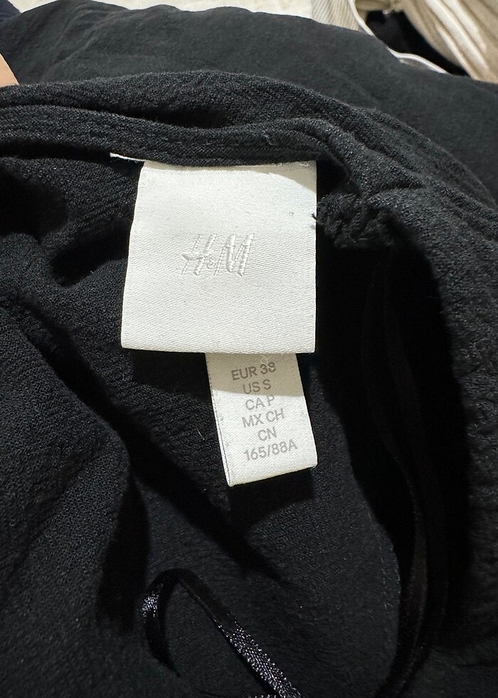 H&M siyah elbise - Görsel 5