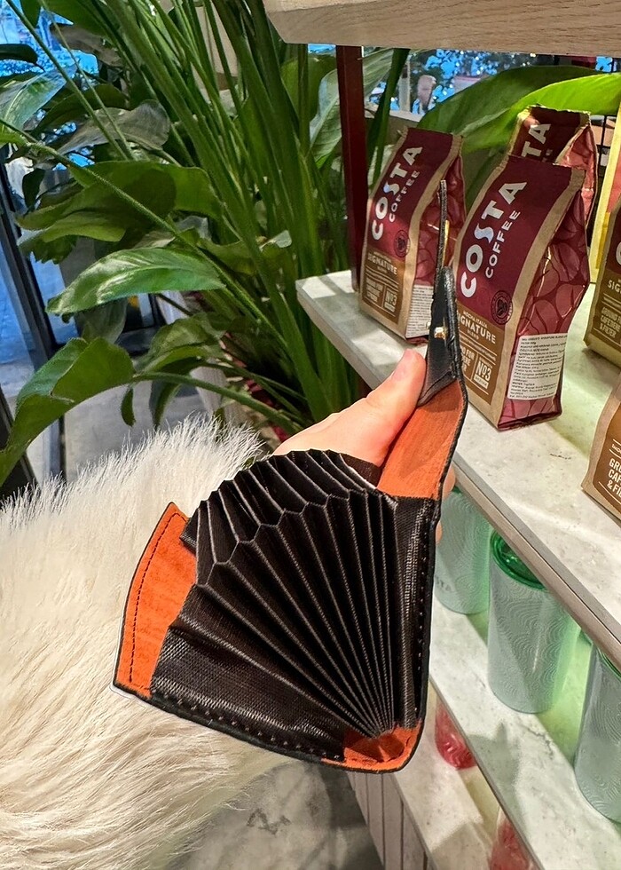 Dior kartlık cüzdan deri - Görsel 4