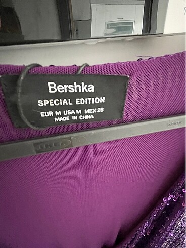 m Beden Bershka pullu elbise