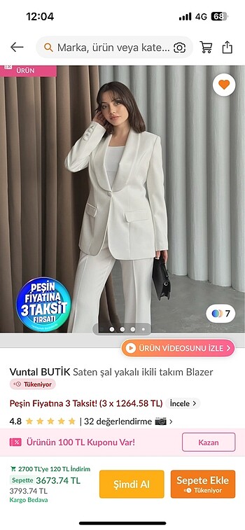 Nikahımda giydim hiçbir sorunu yok 163 boyundayım 56 kiloyum