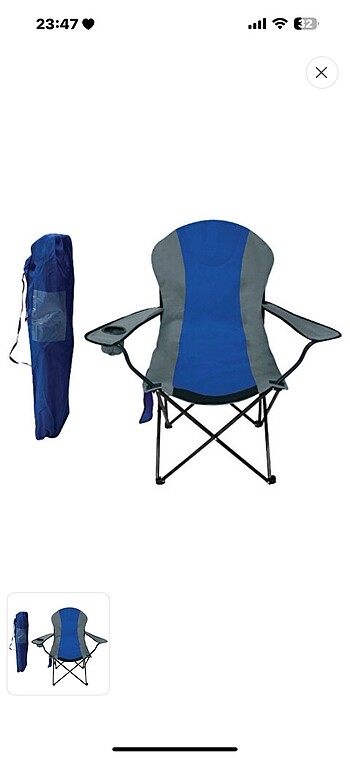 Decathlon Kamp sandalyesi