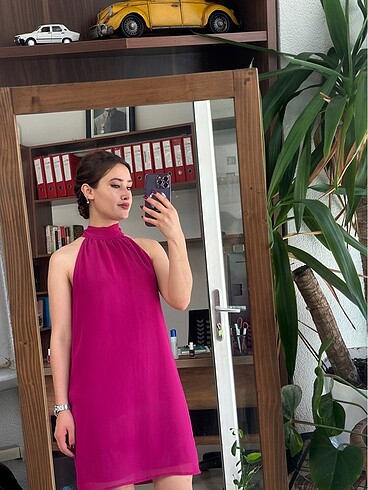 s Beden pembe Renk Pembe elbise