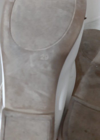 Beyaz Parlak Tokalı Kız Çocuk Babet - Görsel 5