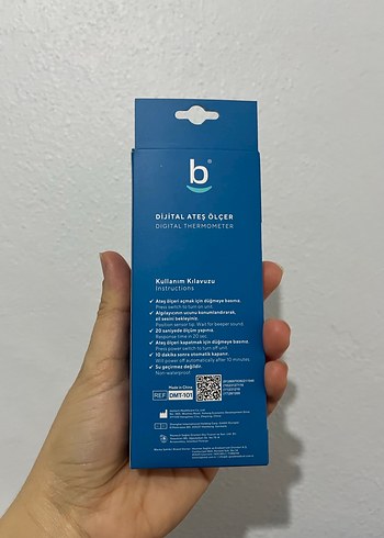 b-good Dijital Ateş Ölçer Gri - Görsel 3