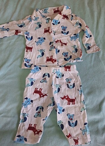 3 Ay Beden Lcw bebek pijama takımı 