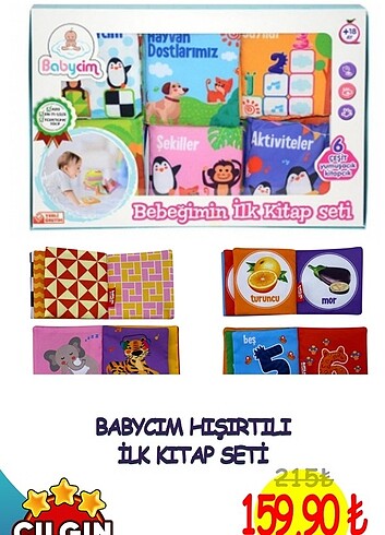 Hışırtılı kitap seti