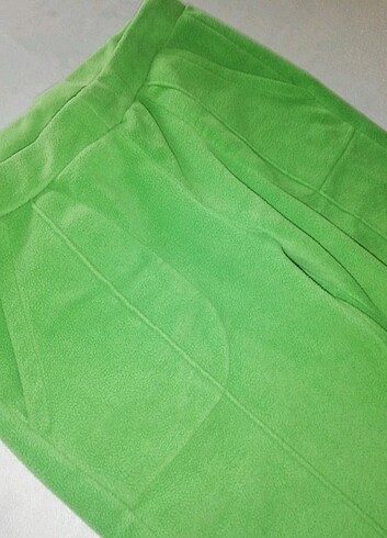 m Beden yeşil Renk Polar pantolon 