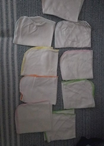 Renkli Kenarlı Ağız silme bezi