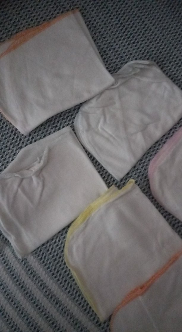 Renkli Kenarlı Ağız silme bezi - Görsel 2