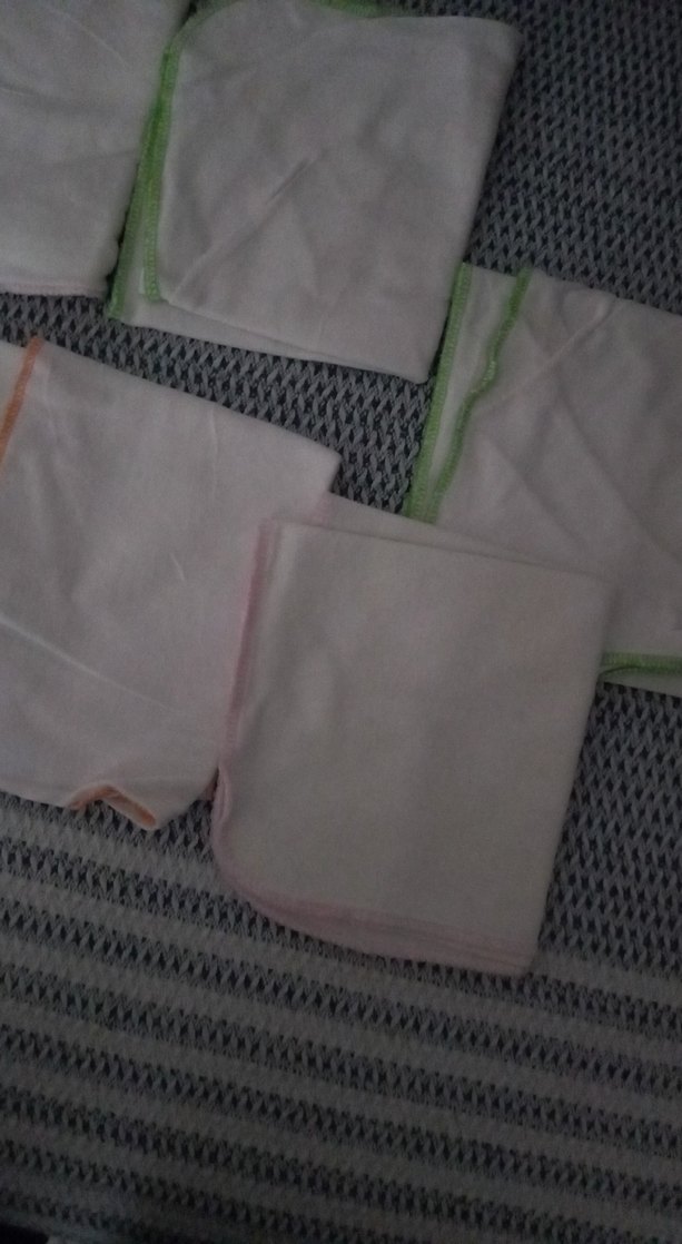 Renkli Kenarlı Ağız silme bezi - Görsel 4