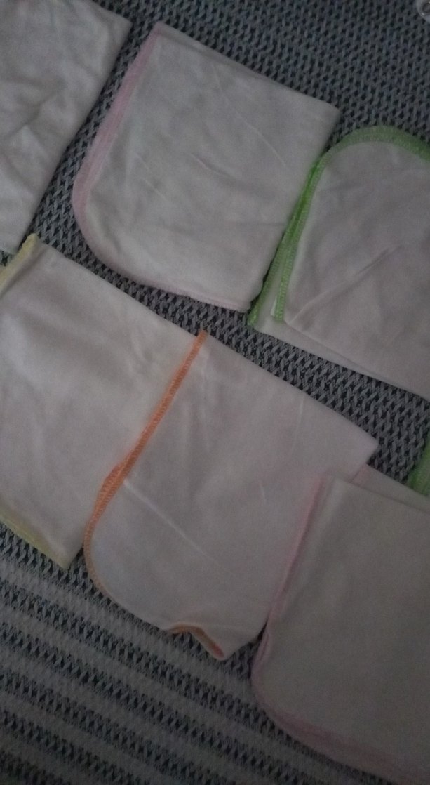 Renkli Kenarlı Ağız silme bezi - Görsel 3