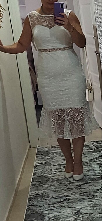 xl Beden Nikah beyaz elbise