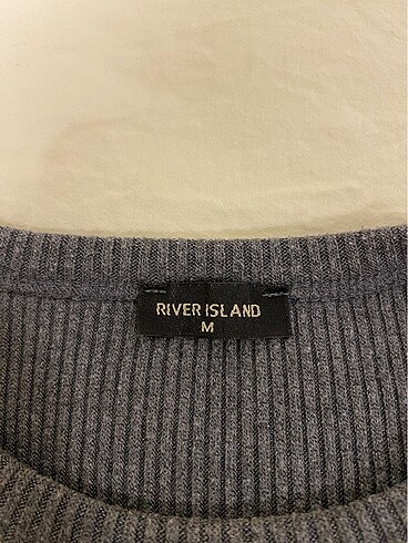 River Island Antrasit crop