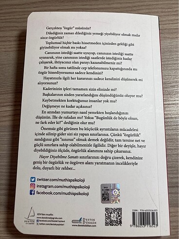 hayır diyebilme sanatı