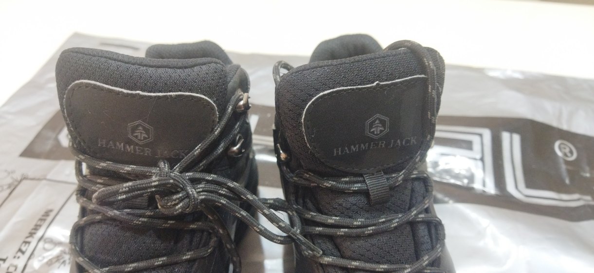 Yılan Desenli Siyah Erkek Outdoor Botları - Görsel 2