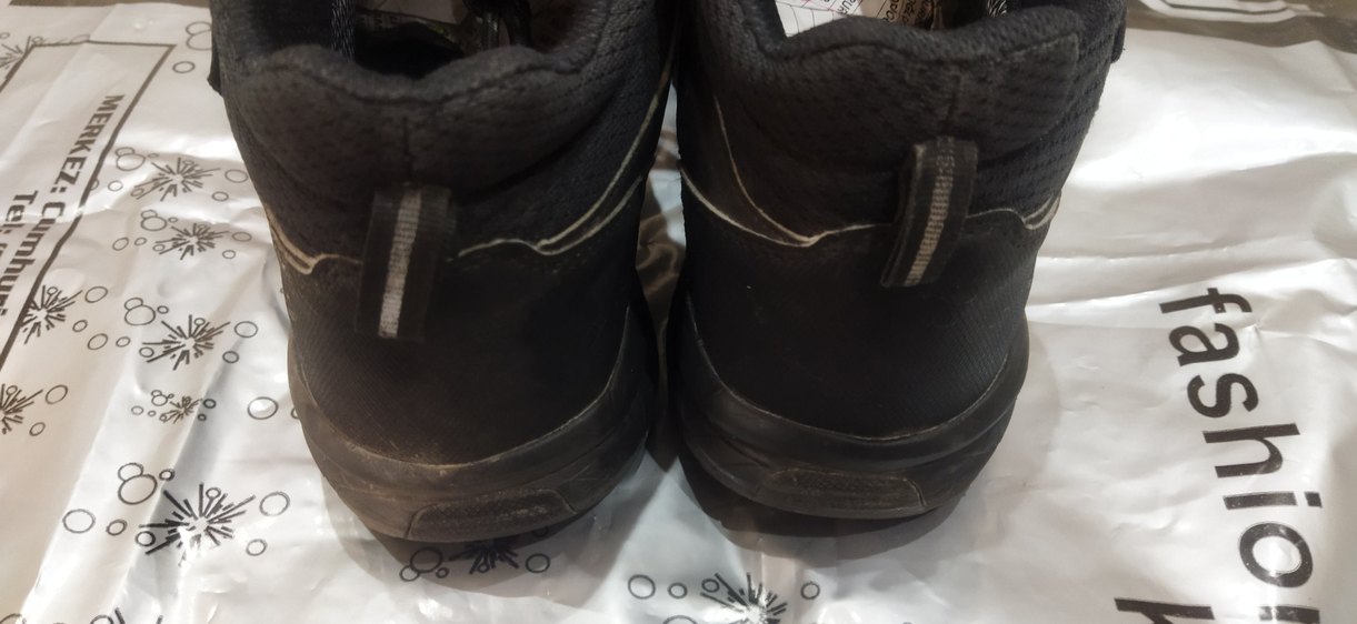 Yılan Desenli Siyah Erkek Outdoor Botları - Görsel 3