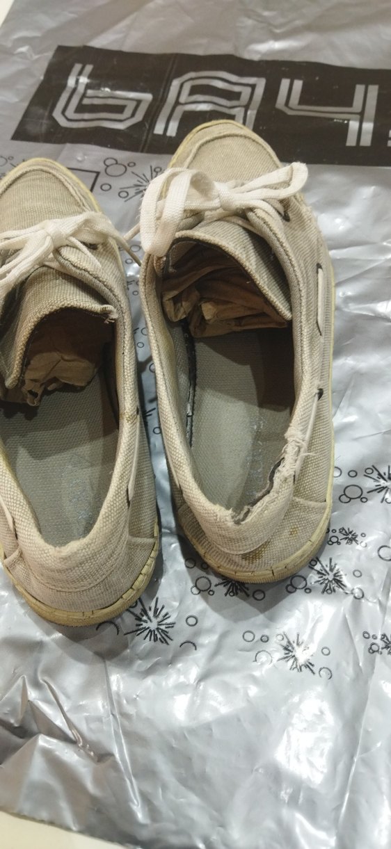 Bej Erkek Spor Ayakkabı Bağcığı - Görsel 3