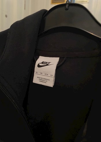 Nike Siyah Fermuarlı Erkek Street Wear Polar