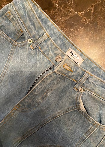 Blackspade Bej Pastel Renk Kadın Denim Pantolon