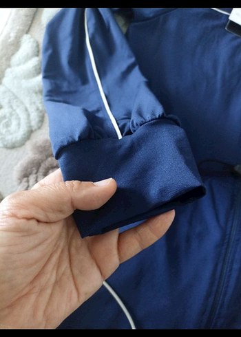 Lacivert tesettür mayo - Görsel 7