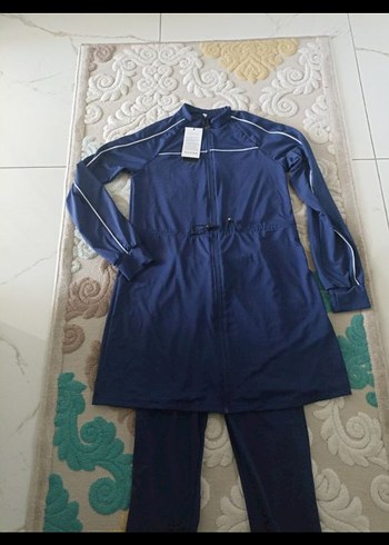 Lacivert tesettür mayo - Görsel 9