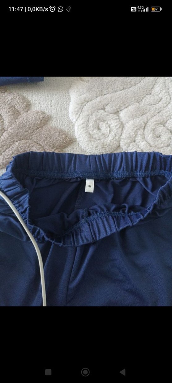 Lacivert tesettür mayo - Görsel 4