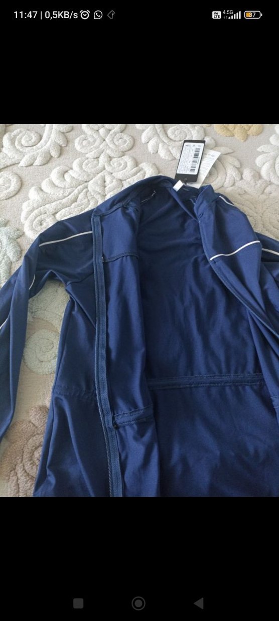 Lacivert tesettür mayo - Görsel 2