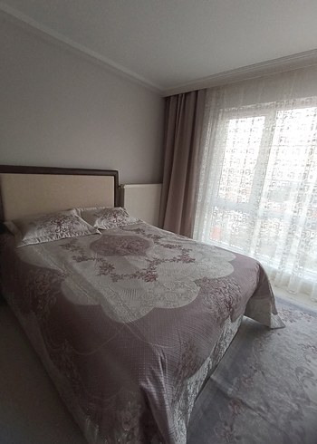 Yatak Örtüsü Pudra pembe - Görsel 2