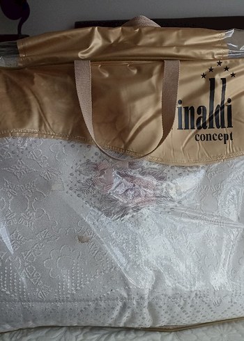 Yatak Örtüsü Pudra pembe - Görsel 4