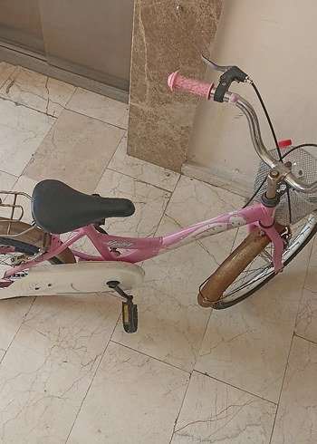 Pembe Renkli iki Tekerlekli Bisiklet - Görsel 8
