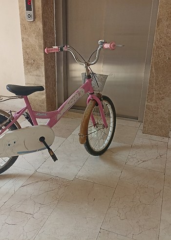 Pembe Renkli iki Tekerlekli Bisiklet - Görsel 6