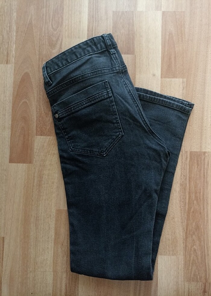 Slim fit kot pantolon - Görsel 3