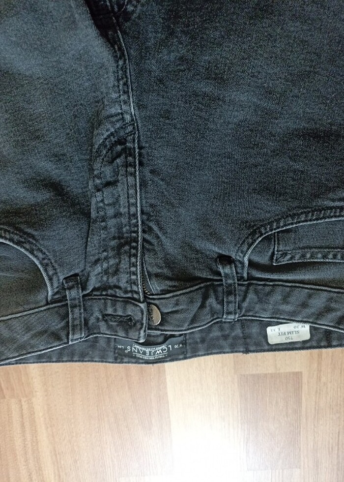 Slim fit kot pantolon - Görsel 4