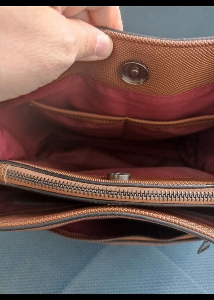 Matthew Cox kahverengi çanta - Görsel 4