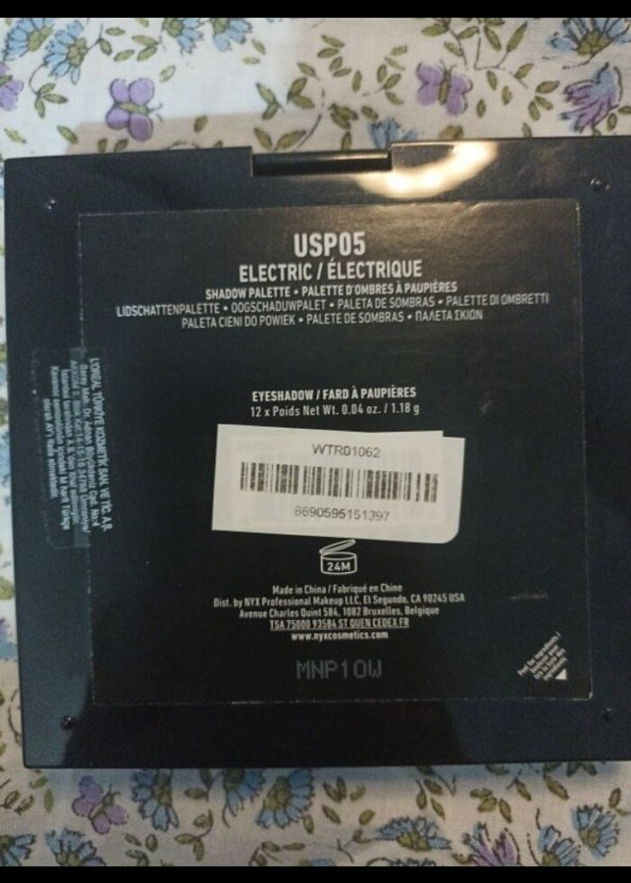 Nyx far paleti  - Görsel 4