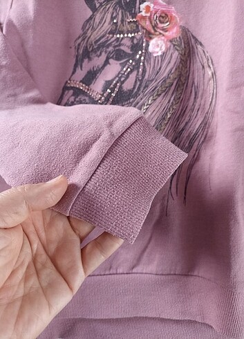 10 Yaş Beden bordo Renk 10 yaş sweatshirt