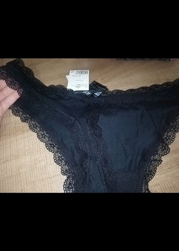 H&M pamuklu thong külot - Görsel 5