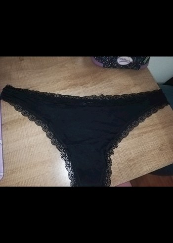 H&M pamuklu thong külot - Görsel 4